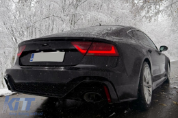 Bodykit für Audi A7 4G 10–14 Wide RS Look Haube Stoßstange Kotflügel Kühlergrill-image-6128211