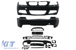 Bodykit für BMW 3er E90 LCI Limousine 2008-2011 M-Technik Design Stoßstange Seitenschweller-image-6098396