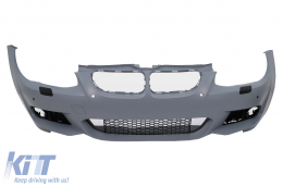 Bodykit für BMW 3er E92 E93 LCI 2010-2014 Stoßstange Seitenschweller PDC SRA-image-6010748