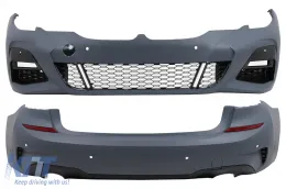 image-12-Bodykit für BMW 3er G20 2018–2020 Stoßfänger M-Tech-Look ohne Distronic Stoßstange