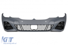 Bodykit für BMW 3er G20 Limousine (2018–2022) M-Tech Design Stoßfänger und Seitenschweller-image-6128076