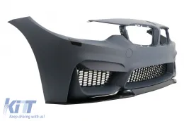 Bodykit für BMW 4 F32 F33 Coupe Cabrio 13-19 Stoßstangenspitzen Kohlefaser M4 Look-image-6061200