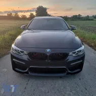 Bodykit für BMW 4 F36 Gran Coupé 13-03.19 M4 Look Gitter Auspuff Tipps Kohlenstoff-image-6278249