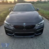 Bodykit für BMW 4 F36 Gran Coupé 13-03.19 M4 Look Gitter Auspuff Tipps Kohlenstoff-image-6278253