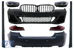 image-20-Bodykit für BMW 5 G30 17-19 M-Tech Look Umbau auf G30 LCI 2020 Look