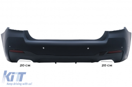 Bodykit für BMW 5 G30 17-19 M-Tech Look Umbau auf G30 LCI 2020 Look-image-6097173