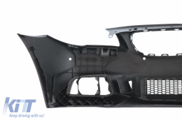 Bodykit für BMW 5er F10 14-17 Stoßstangen-Seitenschweller Facelift LCI M-Technik Look-image-5995522