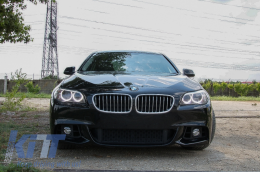 Bodykit für BMW 5er F10 14-17 Stoßstangen-Seitenschweller Facelift LCI M-Technik Look-image-6065938