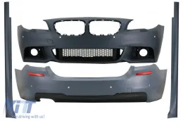 image-42-Bodykit für BMW 5er F10 LCI 14-17 Stoßstange Seitenschweller M-Technik Look