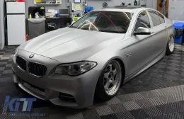 Bodykit für BMW 5er F10 LCI 14-17 Stoßstange Seitenschweller M-Technik Look-image-6277814