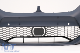 Bodykit für BMW 5er G30 17-19 M5 Design PDC Stoßfänge Seitenschweller Gitter-image-6097550