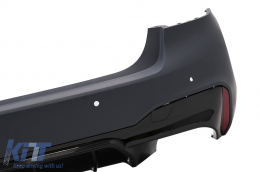 Bodykit für BMW 5er G30 17-19 M5 Design PDC Stoßfänge Seitenschweller Gitter-image-6097555