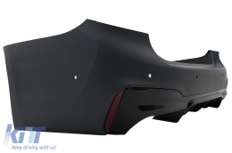 Bodykit für BMW 5er G30 17-19 M5 Design PDC Stoßfänge Seitenschweller Gitter-image-6097558