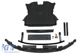 Bodykit für BMW 5er G30 17-19 M5 Design PDC Stoßfänge Seitenschweller Gitter-image-6097567