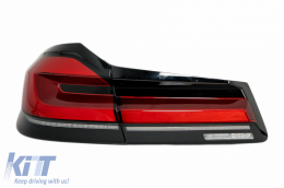 Bodykit für BMW 5er G30 17-19 Stoßstange Lichter Kühlergrill M5 LCI Design 2020-image-6098453
