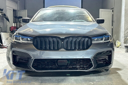 Bodykit für BMW 5er G30 17-19 Stoßstange Lichter Kühlergrill M5 LCI Design 2020-image-6126876
