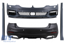 image-33-Bodykit für BMW 5er G30 2017-2019 M5 Design Stoßfänger Seitenschweller Stoßstange
