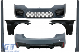image-62-Bodykit für BMW 5er G30 LCI 2020+ M5 Look Seitenschweller Front-Kotflügel