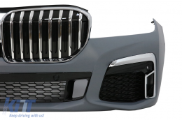 Bodykit für BMW 7 G12 15-19 Konvertierung zu G12 LCI 2020 Look Kapuze Kotflügel vorne-image-6092697
