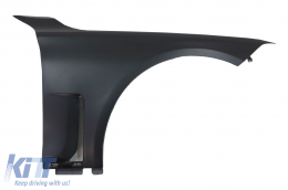 Bodykit für BMW 7 G12 15-19 Konvertierung zu G12 LCI 2020 Look Kapuze Kotflügel vorne-image-6092715