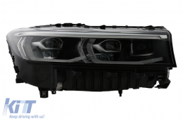Bodykit für BMW 7 G12 15-19 Konvertierung zu G12 LCI 2020 Look Kapuze Kotflügel vorne-image-6092718
