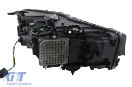 Bodykit für BMW 7 G12 15-19 Konvertierung zu G12 LCI 2020 Look Kapuze Kotflügel vorne-image-6092721