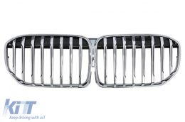 Bodykit für BMW 7 G12 15-19 Konvertierung zu G12 LCI 2020 Look Kapuze Kotflügel vorne-image-6092740