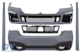 image-31-Bodykit für BMW 7er G12 LCI 2019-2022 M Technik Design Stoßstangen Seitenschweller