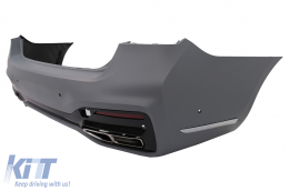 Bodykit für BMW 7er G12 LCI 2019-2022 M Technik Design Stoßstangen Seitenschweller-image-6106208