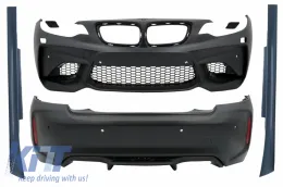 image-23-Bodykit für BMW F22 F23 Coupé Cabrio 14-17 Stoßstange Seitenschweller M2 Design