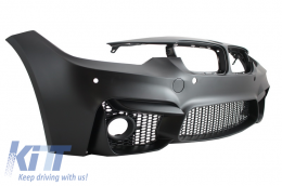Bodykit für BMW F30 11-19 Stoßstange Gitter Seitenschweller EVO II M3 CS Look-image-6024264