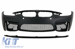 Bodykit für BMW F30 2011-2019 EVO II M3 Look Kotflügel Schwarz Motorhaube Tipps-image-6065882