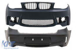 image-46-Bodykit für BMW Serie 1 E81 E87 2004-2011 M1 Look mit SRA Nebelleuchte Gitter