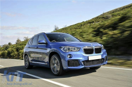 Bodykit für BMW X1 SUV F48 15-19 M Sport Design Stoßstange Stoßfänger Seitenschweller-image-6095791