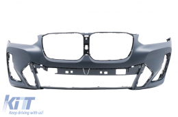 Bodykit für BMW X3 G01 LCI 2022-2023 M Design Stoßstange Radlaufverbreiterungen Seitenschweller-image-6128244