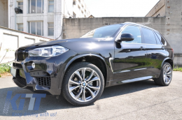Bodykit für BMW X5 F15 2013-2018 X5M Look M-Paket Gitter Endrohre Radkästen-image-6010775