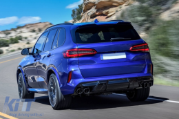 Bodykit für BMW X5 G05 2018-2022 X5M Look Stoßstange Radkästen Endrohre-image-6128167