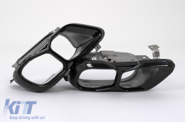 Bodykit für BMW X5 G05 2019-2022 Umrüstung auf LCI 2024 M-Tech Design Stoßstange Endrohre-image-6109415