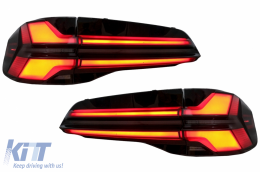 Bodykit für BMW X5 G05 2019-2022 Umrüstung auf LCI 2024 M-Tech Design Stoßstange Endrohre-image-6109791