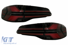 Bodykit für BMW X5 G05 2019-2022 Umrüstung auf LCI 2024 M-Tech Design Stoßstange Endrohre-image-6109797