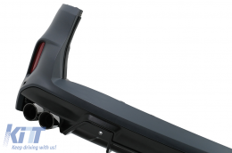 Bodykit für BMW X5 G05 LCI 2023+ X5M Design Stoßstange Radkästen Auspuffblenden Endrohre-image-6110335