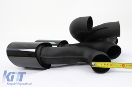 Bodykit für BMW X5 G05 LCI 2023+ X5M Design Stoßstange Radkästen Auspuffblenden Endrohre-image-6110343