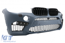Bodykit für BMW X6 F16 2015-2020 X6M Design M-Paket Stoßstange Seitenschweller Auspuffanlage-image-6020652