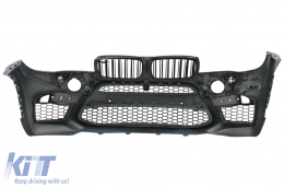 Bodykit für BMW X6 F16 2015-2020 X6M Design M-Paket Stoßstange Seitenschweller Auspuffanlage-image-6020654