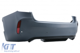 Bodykit für BMW X6 F16 2015-2020 X6M Design M-Paket Stoßstange Seitenschweller Auspuffanlage-image-6020657