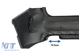 Bodykit für BMW X6 F16 2015-2020 X6M Design M-Paket Stoßstange Seitenschweller Auspuffanlage-image-6020665