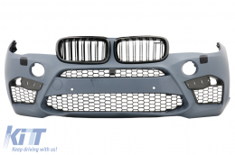 Bodykit für BMW X6 F16 2015-2020 X6M Design M-Paket Stoßstange Seitenschweller Auspuffanlage-image-6032741