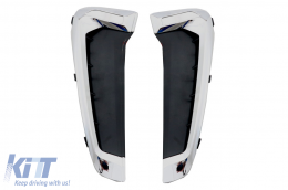 Bodykit für BMW X6 F16 2015-2020 X6M Design M-Paket Stoßstange Seitenschweller Auspuffanlage-image-6089444