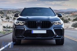 Bodykit für BMW X6 G06 2018-2022 X6M-Design Stoßstange Auspuff Endrohre-image-6128066
