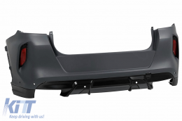 Bodykit für BMW X6 G06 ab 2019- Umrüstung auf LCI 2023 X6M-Design Stoßstange Scheinwerfer-image-6127541